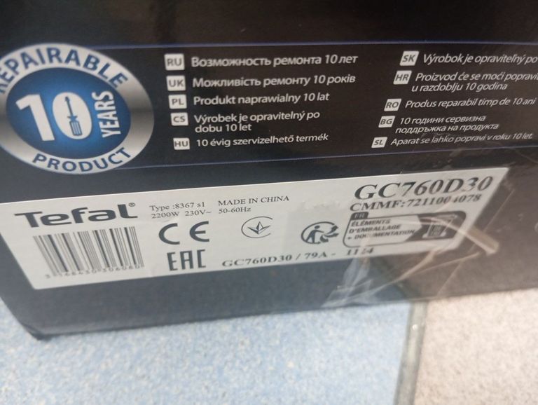 Оголошення Tefal OptiGrill Elite XL GC760D30 Б/У