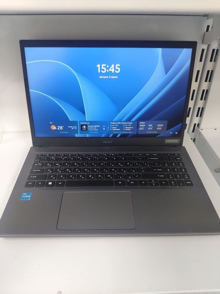 Acer 15/core i3-1215u ddr5/8gb ddr5/hdd *відсутній/ssd 500 gb/*інтегрована Код:01-200583492. Изображение 5