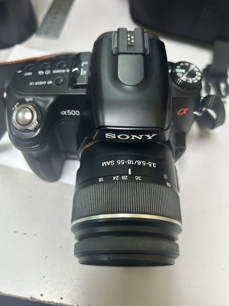 Объявление Sony alpha dslr-a500 + sal 1855 Б/У