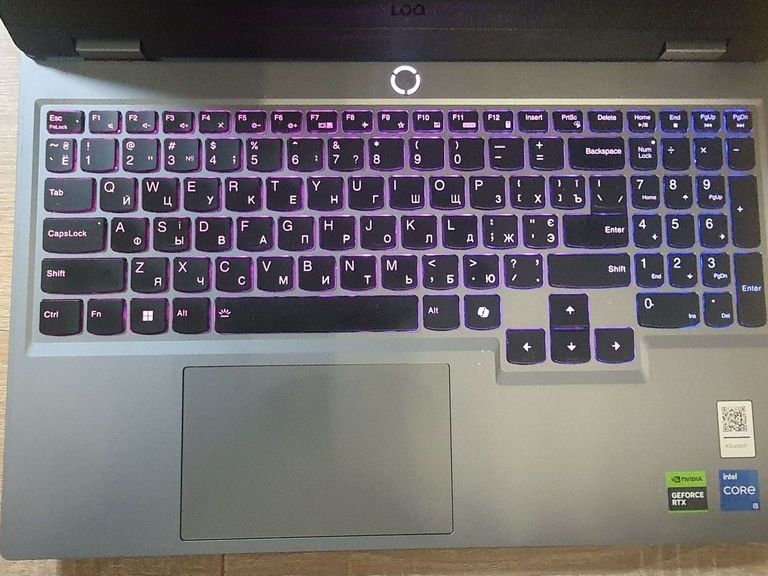 Объявление Lenovo 15/core i5-13450hx ddr5/32gb ddr5/hdd *відсутній/ssd 1000 gb/geforce rtx4060 8gb Б/У