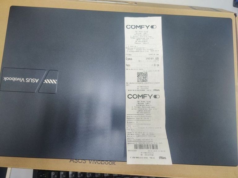 Дешево Asus 15/core i3-1215u ddr5/16gb ddr5/hdd *відсутній/ssd 200 gb/*інтегрована з ломбарду