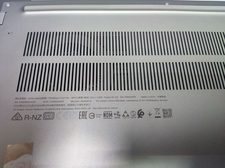 Lenovo 14/core ultra 5 125u s1 ddr5/16gb ddr5/hdd *відсутній/ssd 500 gb/*інтегрована Код:01-200743464. Зображення 9