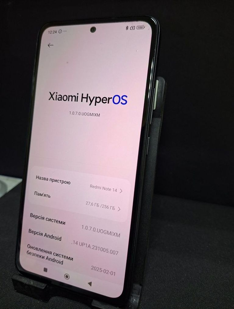 Оголошення Xiaomi Redmi Note 14 8/256GB Ocean Blue Б/У