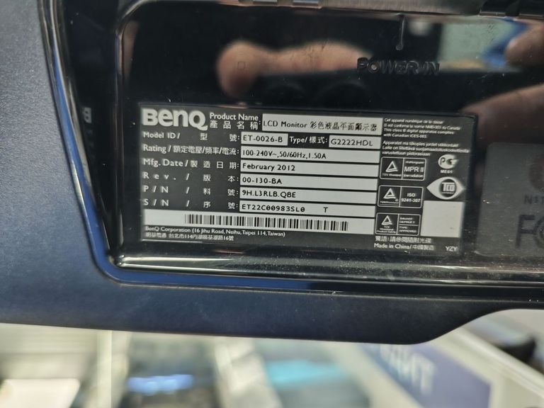 Benq g2222hdl Код:01-200778229. Изображение 10