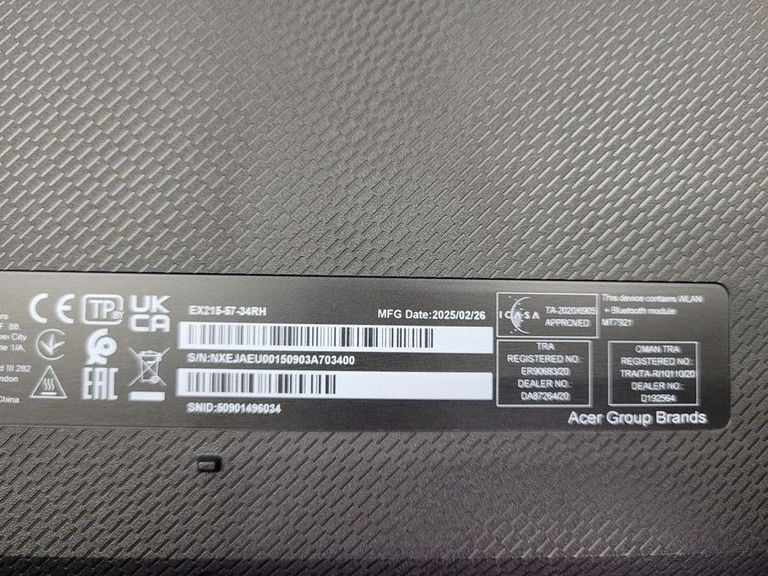 Acer 15/core i3-1315u ddr5/16gb ddr5/hdd *відсутній/ssd 512 gb/*інтегрована Код:01-200799986. Зображення 13