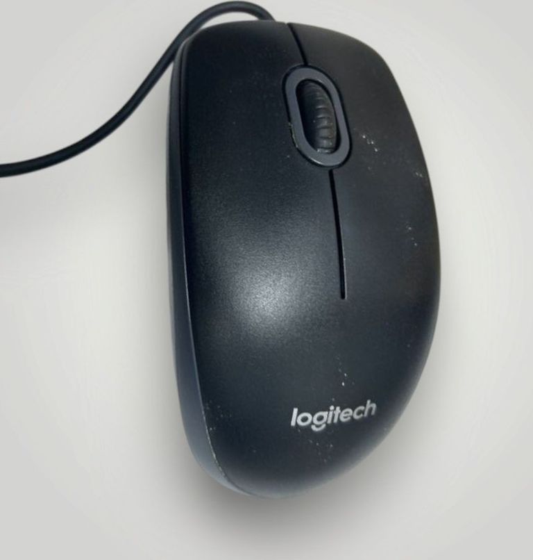 Купить Logitech b100 optical mouse Б/У