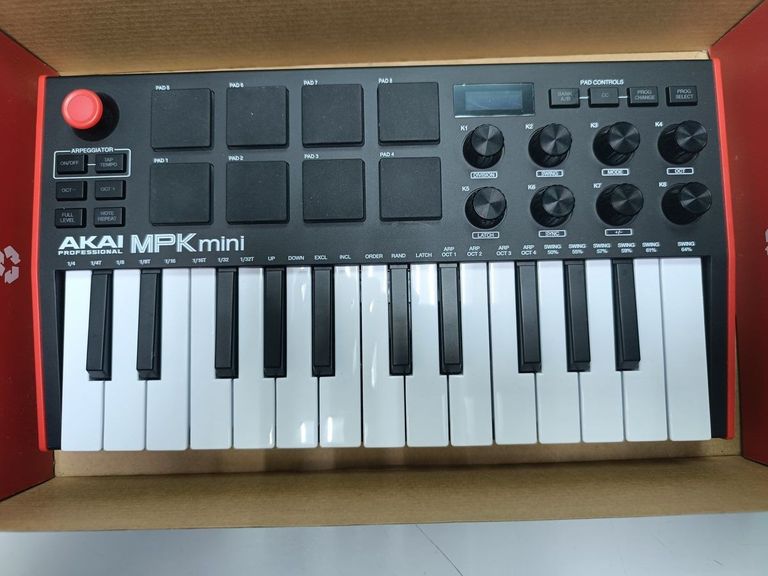 Объявление Akai MPK MINI MK3 Red Б/У