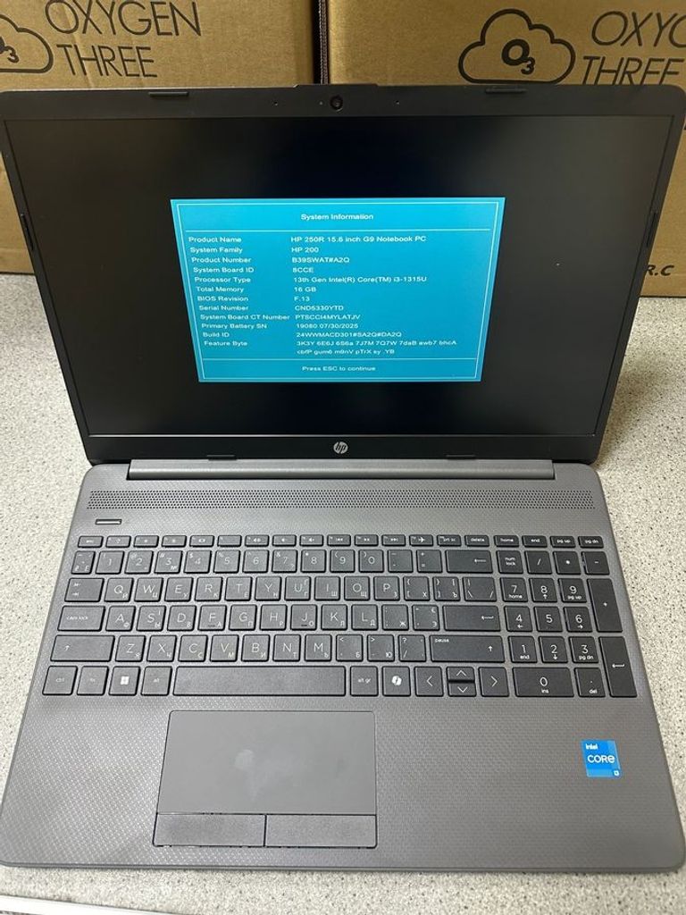 Купить Hp 15/core i3-1315u ddr5/16gb ddr3/hdd *відсутній/ssd 512 gb/*інтегрована Б/У