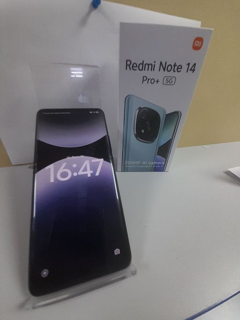 Оголошення Xiaomi redmi note 14 pro+ 5g 8/256gb Б/У