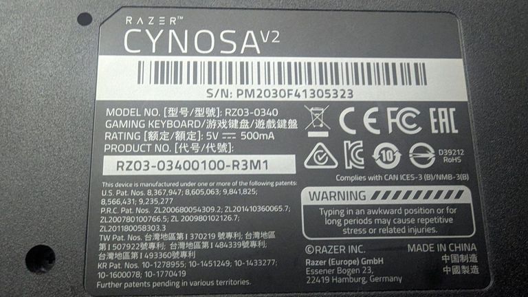 Дешиво Razer cynosa v2 с ломбарда