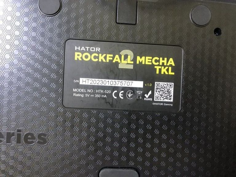 Оголошення Hator rockfall 2 mecha tkl Б/У