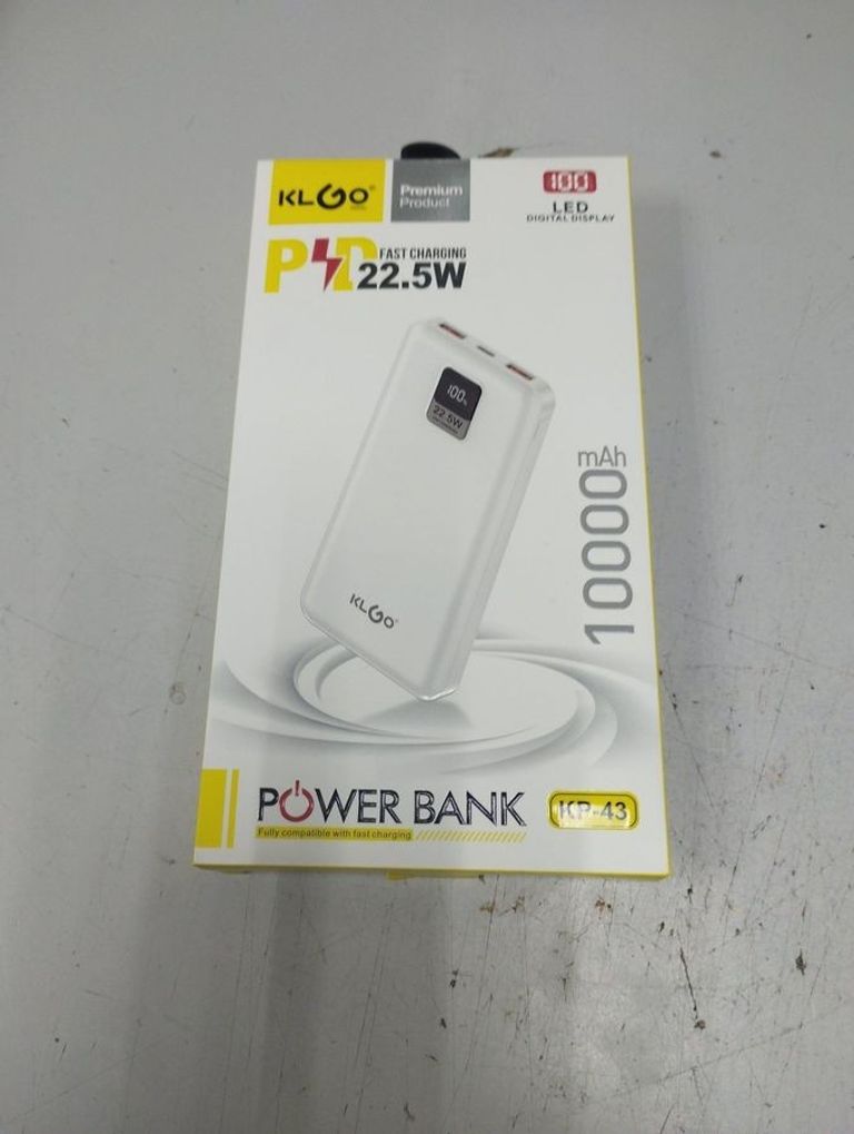 Дешиво Klgo kp-43 10000mah 22.5w с ломбарда