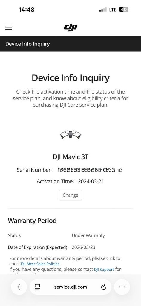 DJI mavic 3 Thermal (CHX265-100) Код:null. Зображення 8