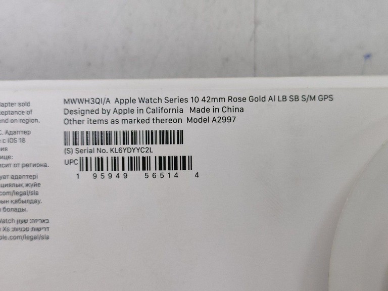 Apple watch series 10 gps 42mm alu. case Код:01-200924529. Изображение 11