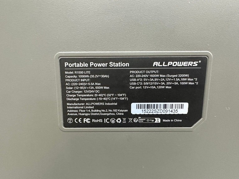 Allpowers R1500 Lite Код:01-200929788. Изображение 5