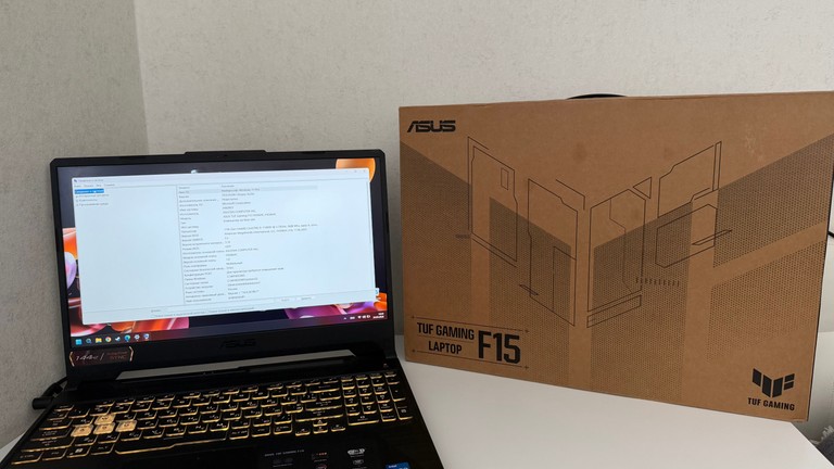 Купить Asus TUF Gaming F15/RTX 3050/ i5-11400H/16 GB/SSD: 512 GB Б/У