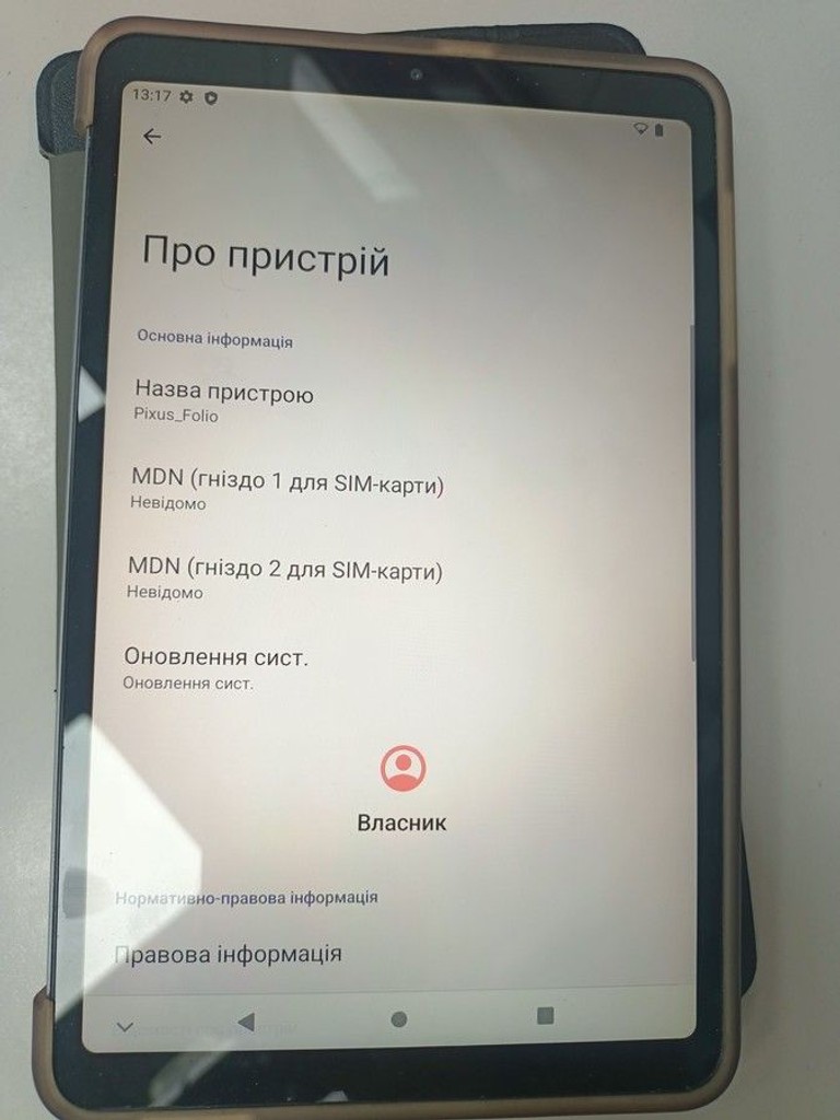Pixus Folio 6/128GB 4G Grafite Код:01-200955877. Зображення 5