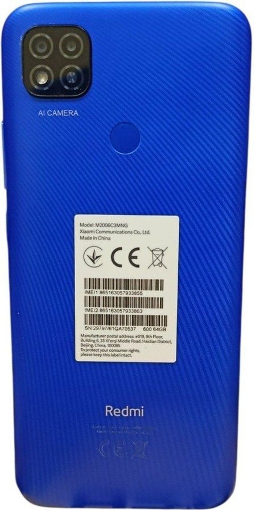 Оголошення Xiaomi redmi 9c nfc 3/64gb Б/У