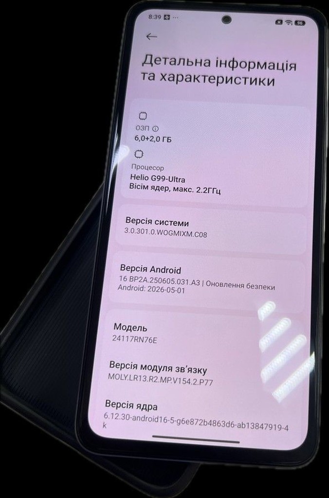 Дешево Xiaomi redmi note 14 6/128gb з ломбарду