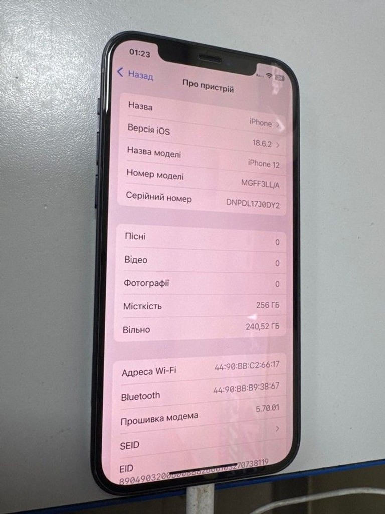 Apple iPhone 12 256GB (PRODUCT)RED Код:01-200855252. Изображение 7