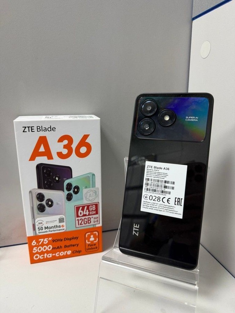 Дешево Zte Blade A36 4/64GB Green з ломбарду