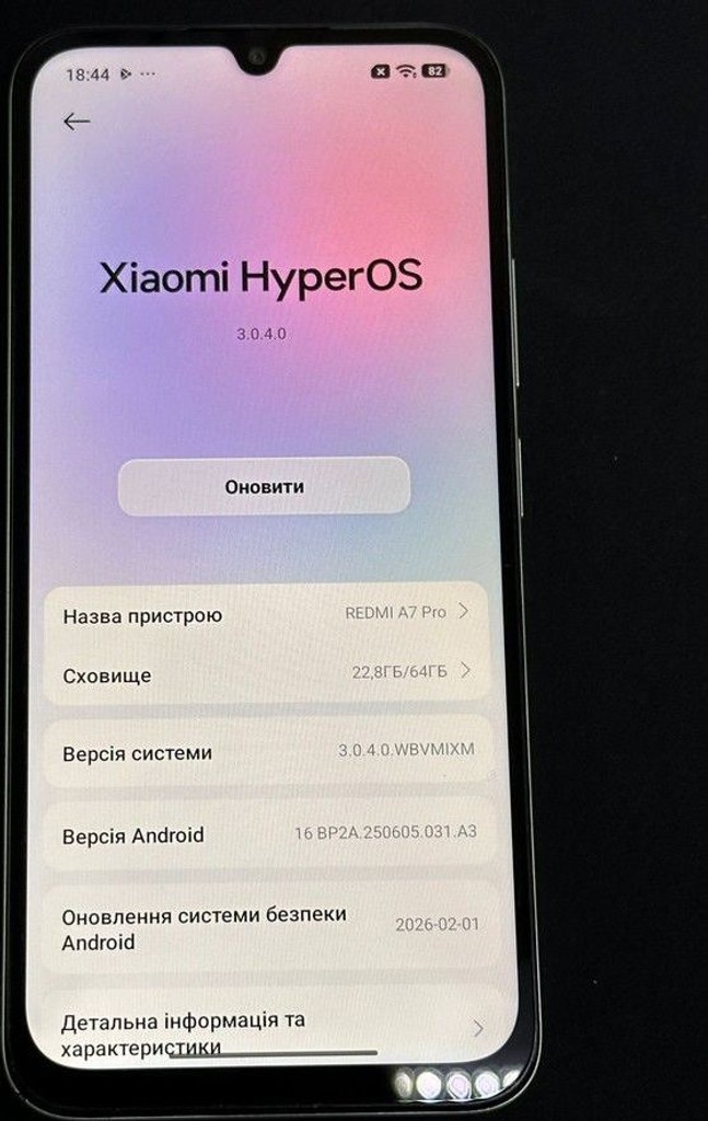 Xiaomi Redmi A7 Pro 4/64GB Black Код:01-200997958. Зображення 5