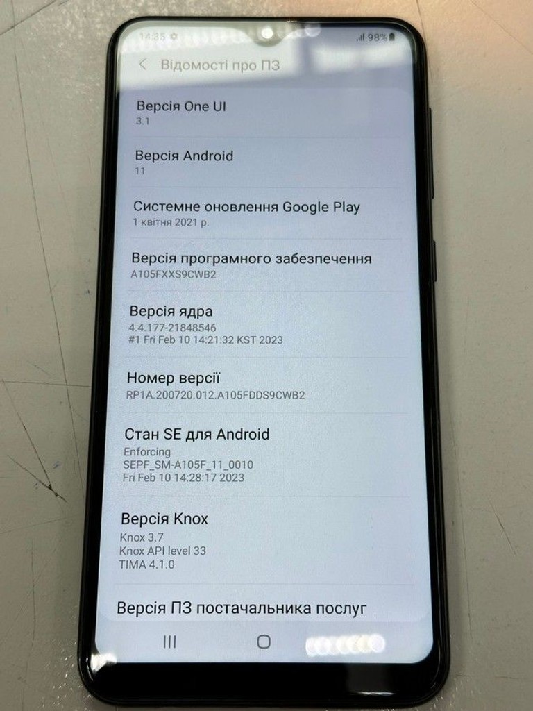 Купити Samsung a105f galaxy a10 2/32gb Б/У