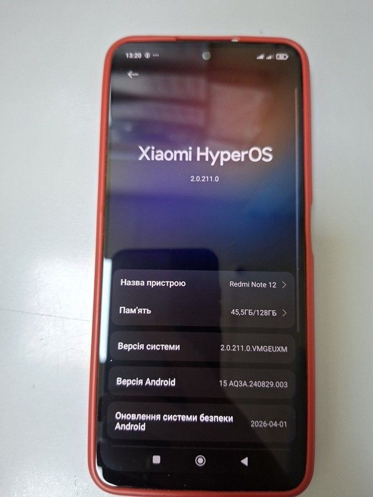 Оголошення Xiaomi redmi note 12 4/128gb Б/У