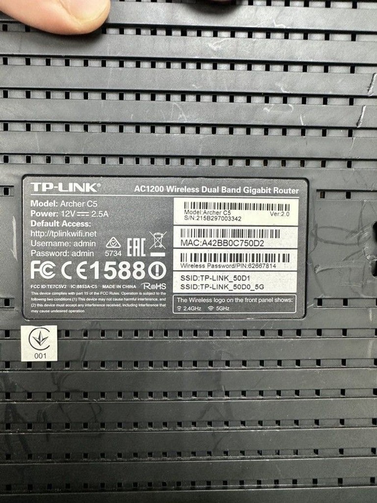 Дешево Tp-link Archer C5 з ломбарду