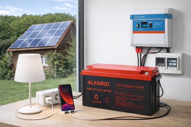 Оголошення Гелевий акумулятор BATTERY GEL 12V 150 Ah Б/У