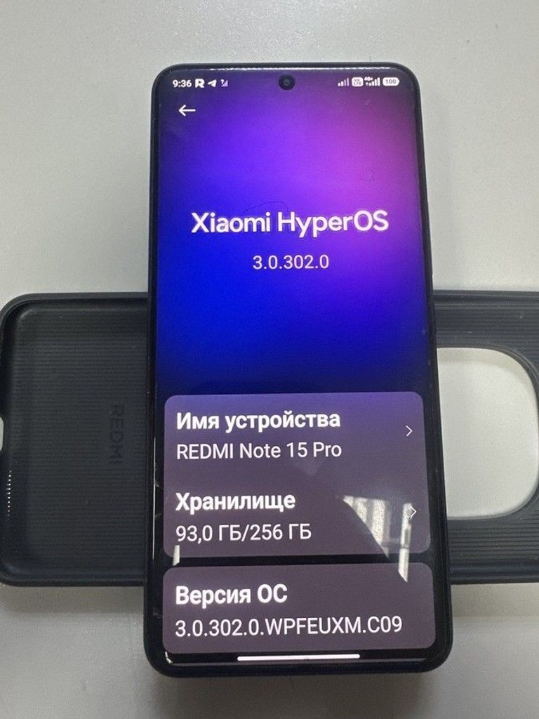 Купити Xiaomi Redmi Note 15 Pro 4G 8/256GB Glacier Blue Б/У