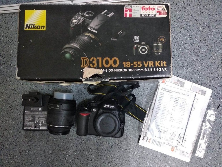 Nikon d3100 kit / af-s nikkor 18-55mm f:3,5-5,6g vr dx Код:01-201096828. Зображення 12