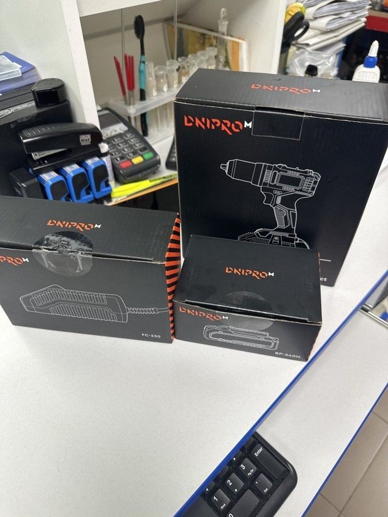 Розпродаж Dnipro-M cd-201hbc compact 1акб 4ah зп, продавець Техноскарб