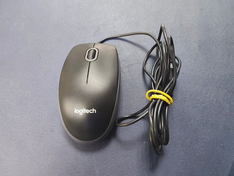 Купить Logitech b100 optical mouse Б/У