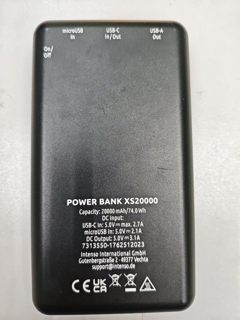 Оголошення Intenso xs20000 20000mah Б/У