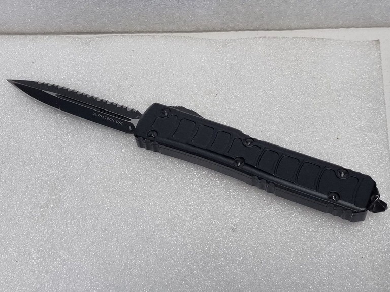 Купити Microtech Ultratech Gen IV D/E Stonewash Standard Black (11224-10) Б/У