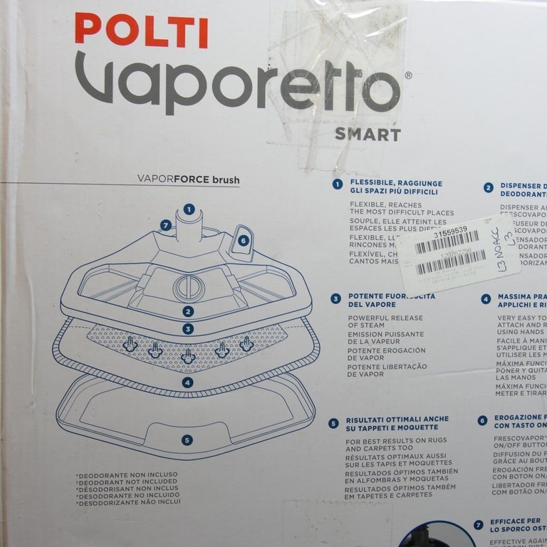 Polti Vaporetto Smart 110 Eco. 1500W. 4 bar. НОВА! Еко-прибирання. Італійська якість! Код:null. Зображення 11