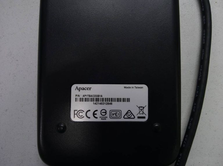 Apacer 1000gb 2,5&#34; usb3.0 ap1tbac233b-s