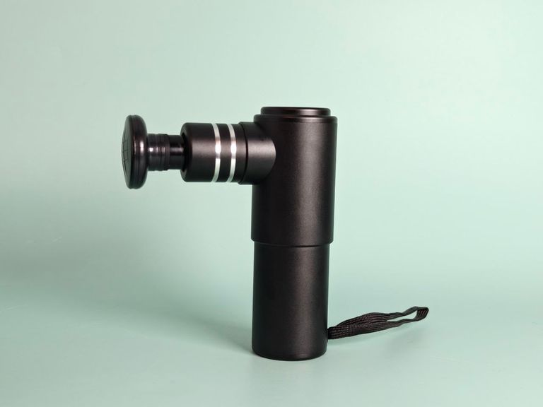 Оголошення Масажний пістолет VEVOR для глибоких тканин, перкусійний міні-масажний пістолет для м'язів для спортсменів - з 4 рівнями швидкос Б/У