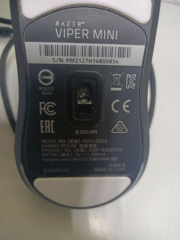 Объявление Razer Viper Mini Black (RZ01-03250100-R3M1) Б/У