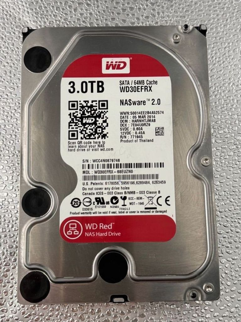 Купить Wd Red Plus 3 TB (WD30EFZX) Б/У