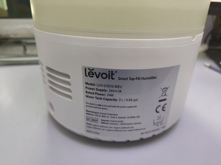 Оголошення Levoit dual 200s pro smart top-fill luh-d301s-keur Б/У
