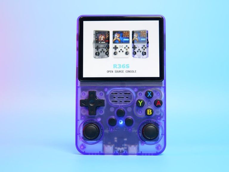 Объявление Портативна ігрова консоль Intex Data Frog R36S Retro Handheld Game Console 64Gb, Purple. Нова. Б/У