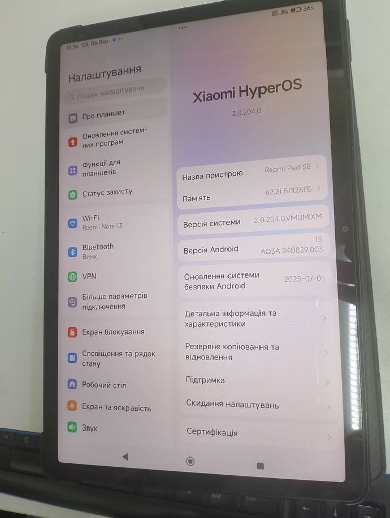 Купить Xiaomi redmi pad se 4/128gb Б/У