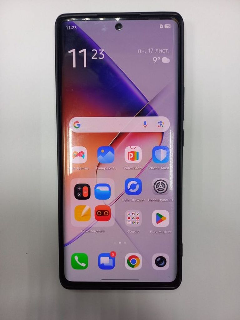 Купити Infinix Note 40 Pro 8/256GB Obsidian Black Б/У