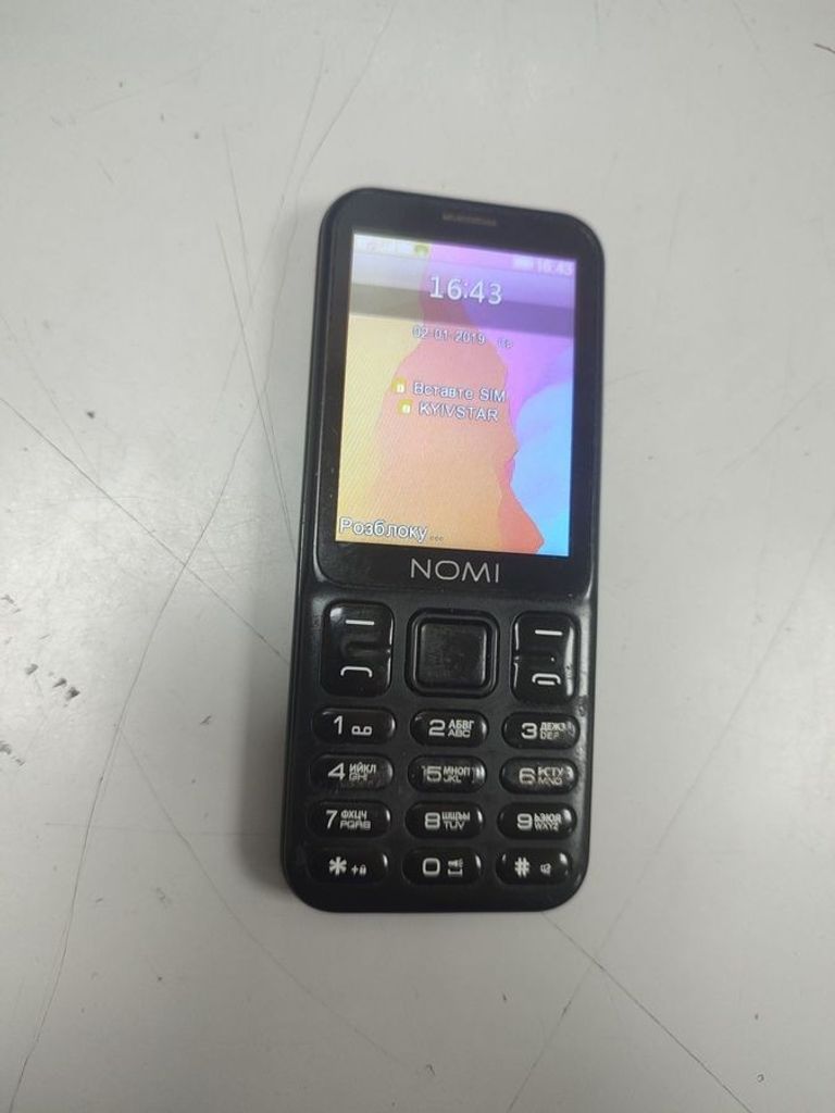 Купить Nomi i284 Black Б/У