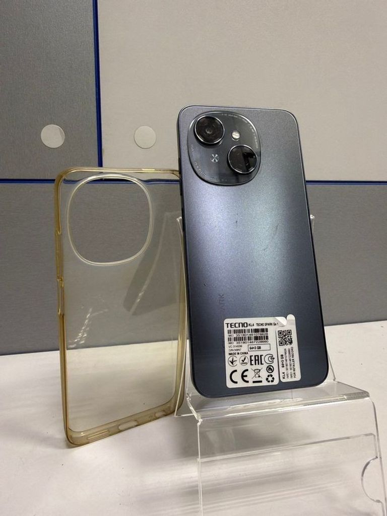 Дешиво Tecno spark go 1 kl4 3/64gb startrail с ломбарда