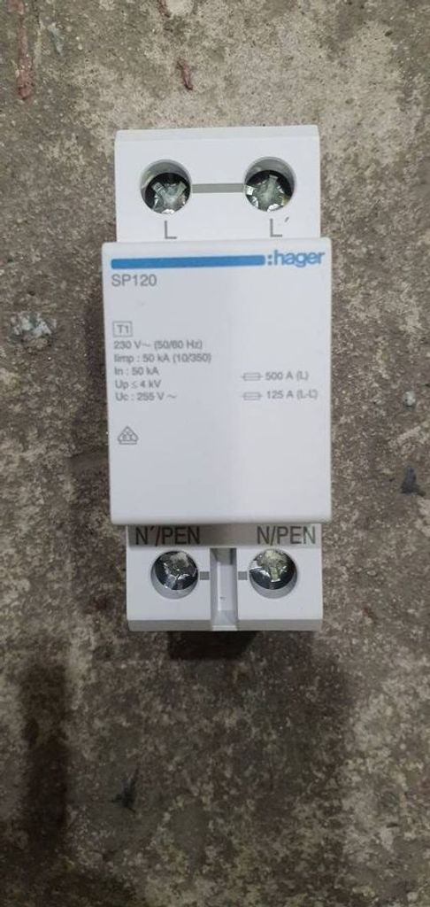 Объявление Hager sp120 Б/У