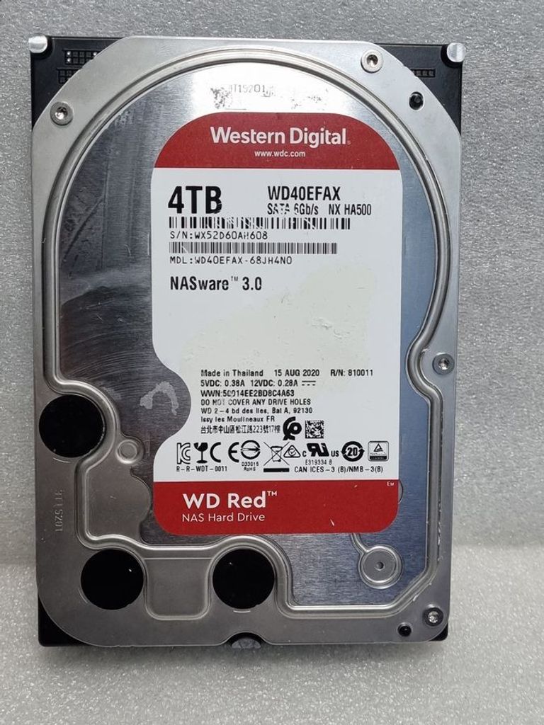Купить Wd wd40efrx 4tb Б/У