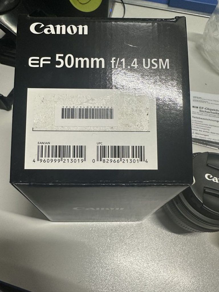 Оголошення Canon ef 50mm f/1,4 usm Б/У